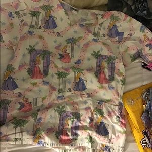 Princess scrub top